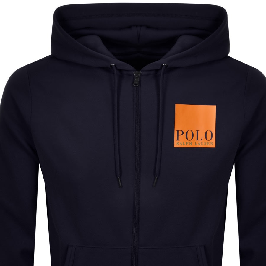 Alternative Image for ProductRalph Lauren Polo Full Zip Hoodie Navy2